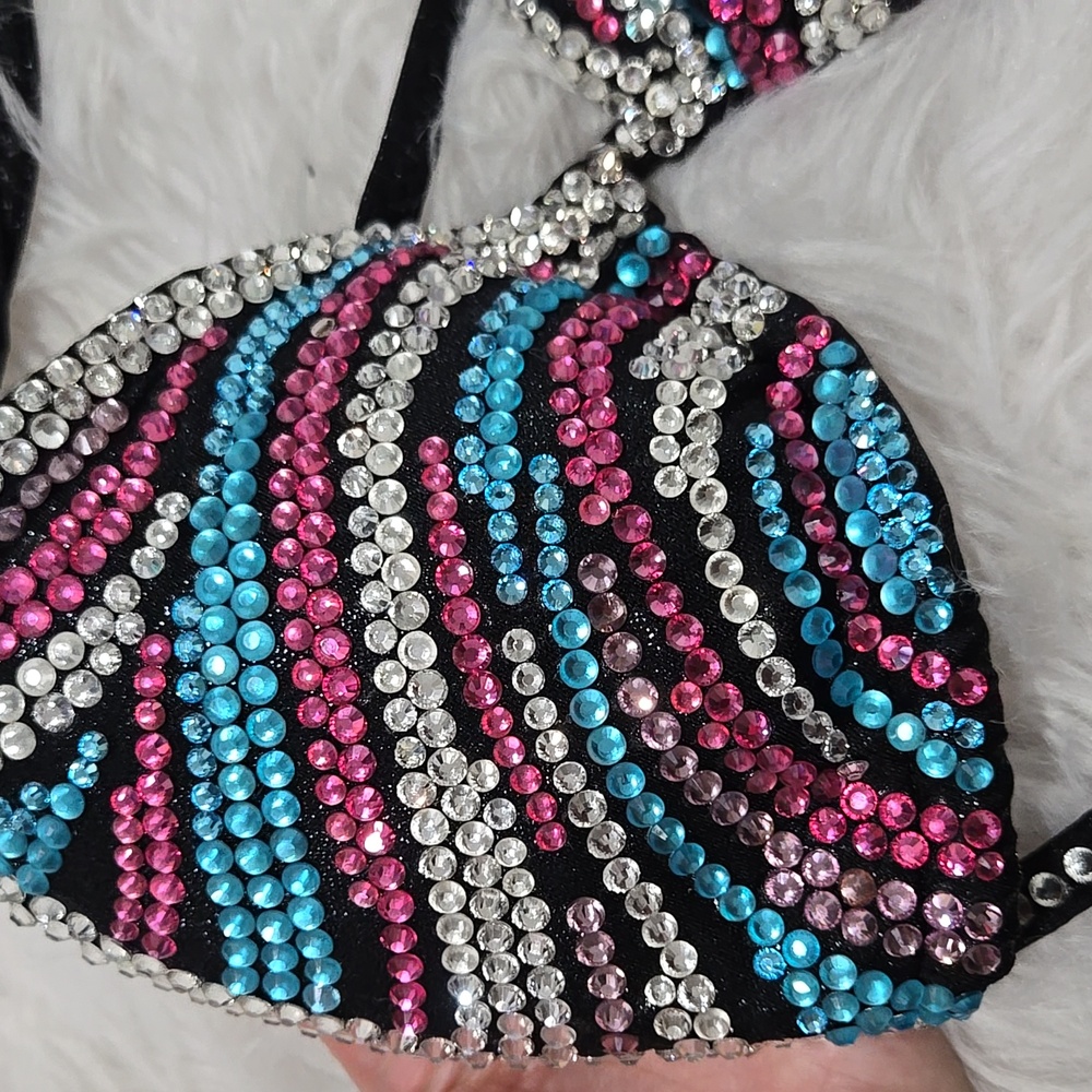 Ravish Sands Multicolor Beaded Bikini - Picture 4 of 6